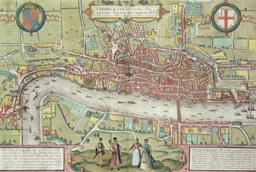 Map of London, from 