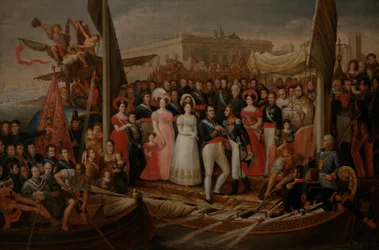 Landing of Ferdinand VII at the Port of Santa María