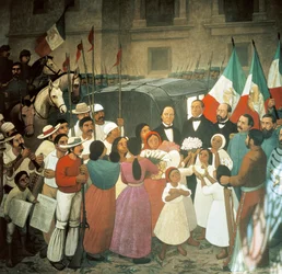 The Arrival of Benito Juarez, July 25