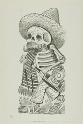 Calavera of Francisco Madero, from Calavera Maderista