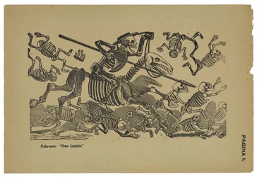 The Skulls of Don Quixote, c.1910-13, printed 1943