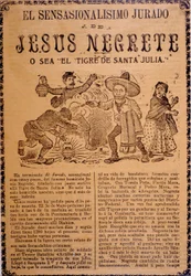 The Very Sensational Plot of Jesús Black, a.k.a., The Tiger of Santa Julia