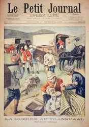 The War in the Transvaal: Indian Ambulances, front cover of Le Petit Journal, 17 December 1899