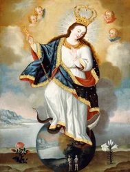 Apocalyptic Virgin of Quito, c.1775