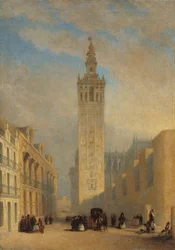 The Giralda Seen from Calle Placentines