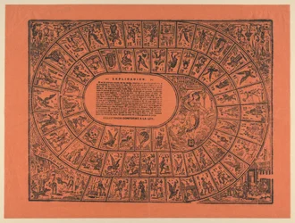 Game of the Goose (with the rules printed in the center)