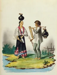 Manila and its Environs: Milksellers