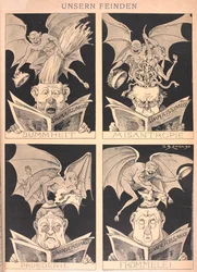 Our enemies. People reading, ideas being fed into their heads by demons.