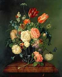 Still Life with Mixed Flowers