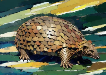 Animals: Pangolin 1