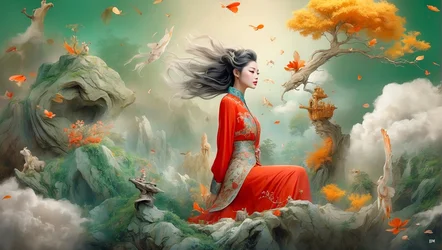 Dreamcore Dreamlike Scene Chinese 04