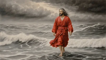 Jesus Walks on Water 02