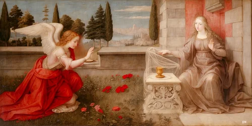 The Annunciation to Mary by an Angel 02