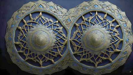 Mandala: Egyptian Elements 01