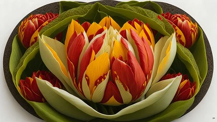 Mandala: Tulips Elements 01