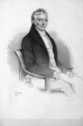 Franz Ferdinand Schiller Lithograph