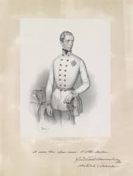 Portrait of the Young Archduke Ferdinand Maximilian in Uniform