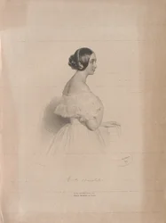 Portrait of the Opera Singer Marietta Brambilla
