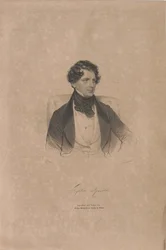 Portrait of the Opera Singer Agostino Rovere 1804-1865, 1839