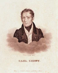 Portrait of Carl Czerny