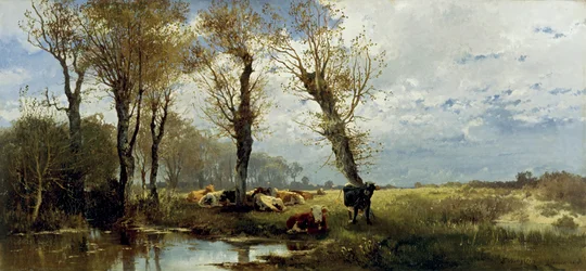 Landscape with Cattle Herd
