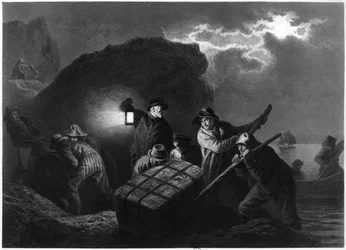 Smugglers on the Eastern Coast of Sweden