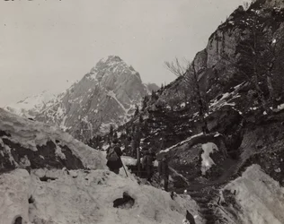 Album "My World War - Memories of the South-Western Front in Carinthia, Italy, Trentino-Alto Adige 31/03/1915-12/11/1918 - Josef Zohles Wien": Rosskofel (Monte Cavallo)