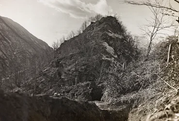 Album: My World War Memories of the South-Western Front in Carinthia, Italy, Trentino-Alto Adige 31/03/1915-12/11/1918: War Zone (b/w photo)