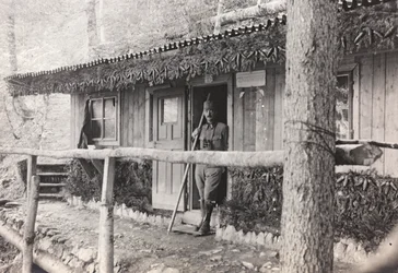 Album: My World War Memories of the South-Western Front in Carinthia, Italy, Trentino-Alto Adige 31/03/1915-12/11/1918: Office of Command (b/w photo)