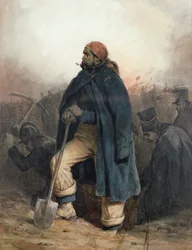 Soldier with a Spade