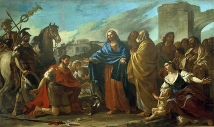 Miracles of Christ: The Centurion at the Feet of Christ