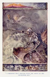 Illustration for Sir Knight of the Splendid Way