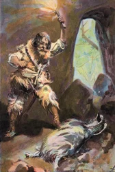 Robinson Crusoe: I see an old he-goat