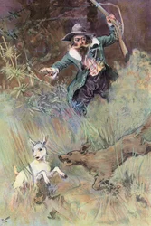 Robinson Crusoe: My dog surprised a young kid