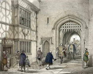 Henry VIII (1491-1547) at Hever Castle in Kent, after Joseph Nash