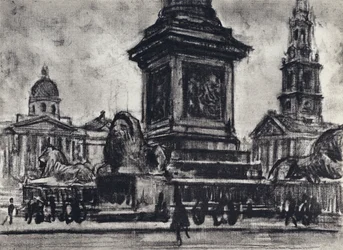 Lions, Trafalgar Square