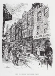 Old Houses in Holywell Street