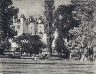 Park Lane, from the Park