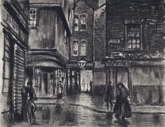 Vanishing London (litho)