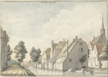The Village of Molenaarsgraaf in the Alblasserwaard