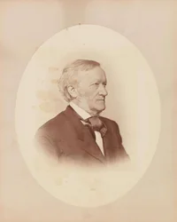 Portrait of the Composer Richard Wagner 1813-1883, c. 1870