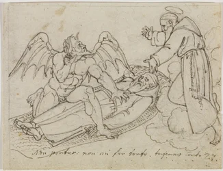 Sketch for Guido da Montefeltro (Dante