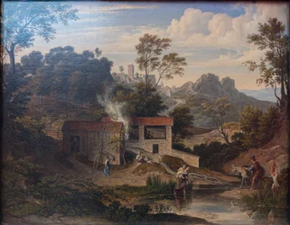 Brickworks near Olevano