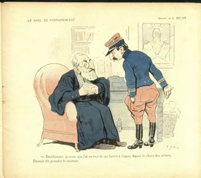 Illustration from Album of the Intransigent: The Year 1900