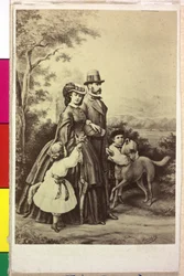 Emperor of Austria with Family Franz Joseph I