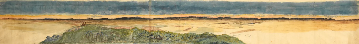 Sketch of Effects of Total Eclipse of the Sun as Seen in North of Spain