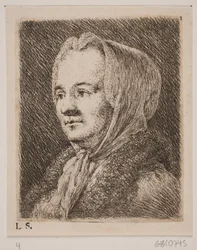 Bust of a Middle-Aged Woman