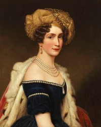 Princess Augusta of Bavaria, 1788-1851, Duchess of Leuchtenberg, ca 1825