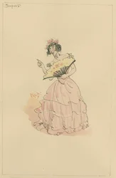 Cleopatra, or The Honourable Mrs Skewton, c.1920s