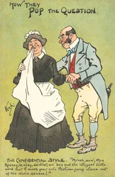 How they pop the question, the confidential style